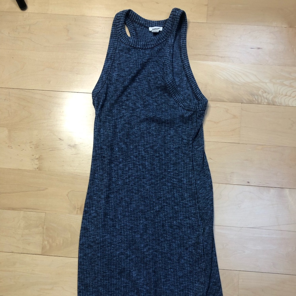 navy blue bodycon dress